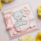 Chloe’s Creative Cards 8x8 Dainty Squares Dies c-mdie-8ds little one