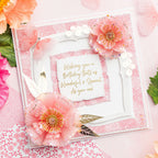 Chloe’s Creative Cards 8x8 Fancy Squares 3 Dies c-mdie-8fs3 birthday