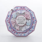 Chloe's Creative Cards Beautiful Butterfly Frame Die and Stamp Set c-diest-butfra happy birthday