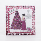 Chloe’s Creative Cards Belle of the Ball Die and Stamp Set c-diest-belle christmas