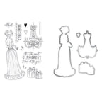 Chloe’s Creative Cards Belle of the Ball Die and Stamp Set c-diest-belle detail
