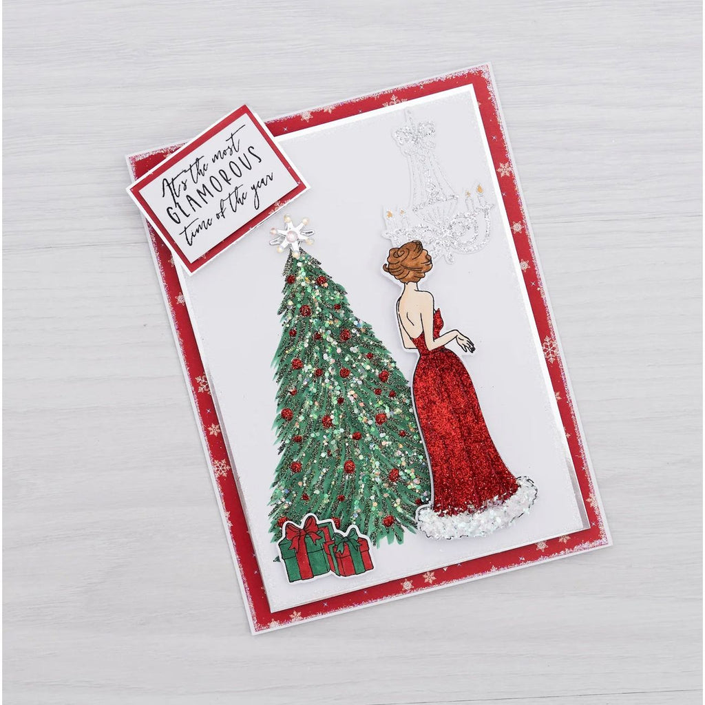 Chloe’s Creative Cards Belle of the Ball Die and Stamp Set c-diest-belle glamorous time