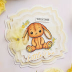 Chloe’s Creative Cards Bunny Die and Stamp Set c-diest-babyb welcome