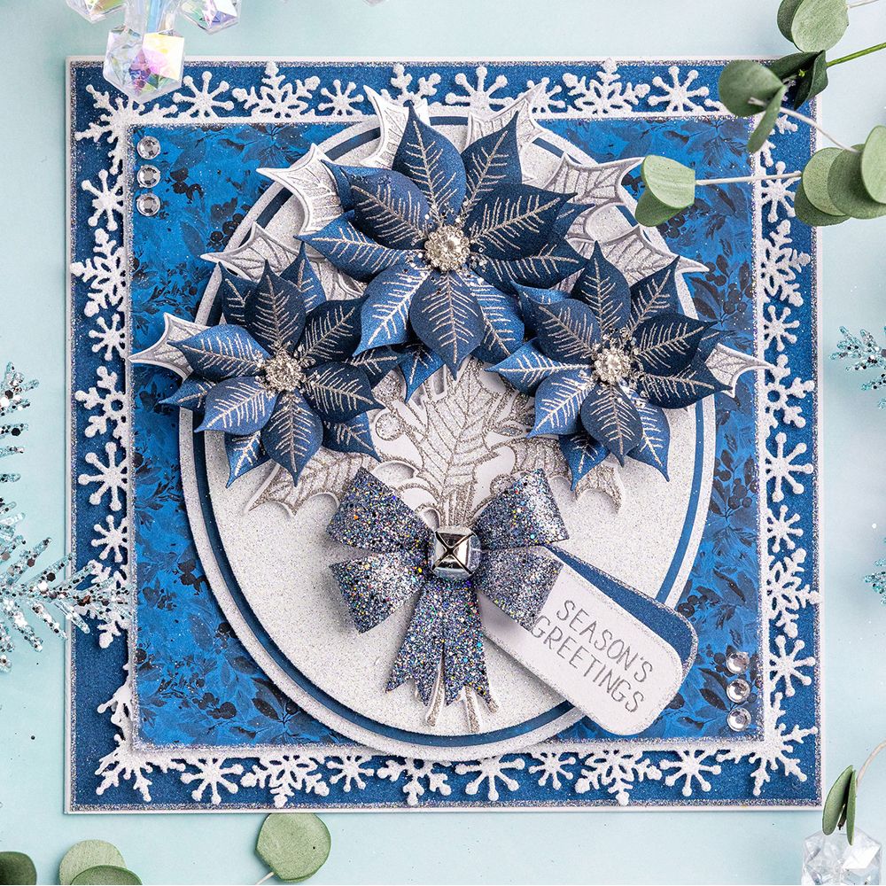Chloe's Creative Cards Christmas Build a Bouquet Stamp and Die Bundle greetings