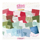 Chloe's Creative Cards Christmas Flowers and Foliage 8x8 Paper Pad c-ppad-cff