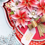 Chloe's Creative Cards Christmas Tiny Tag and Sentiments Die and Stamp Set c-diest-ctt wonderful