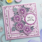 Chloe's Creative Cards Daisy Elements 2 Die and Stamp Set c-diest-daisy2 with love