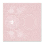 Chloe's Creative Cards Decadent Daisy Cut and Emboss Folder c-cemb-decd line art