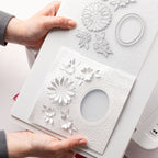 Chloe's Creative Cards Decadent Daisy Cut and Emboss Folder c-cemb-decd popup