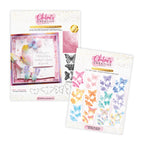 Chloe’s Creative Cards Delightful Butterflies Folder, Die, Stamp and Vellum Bundle