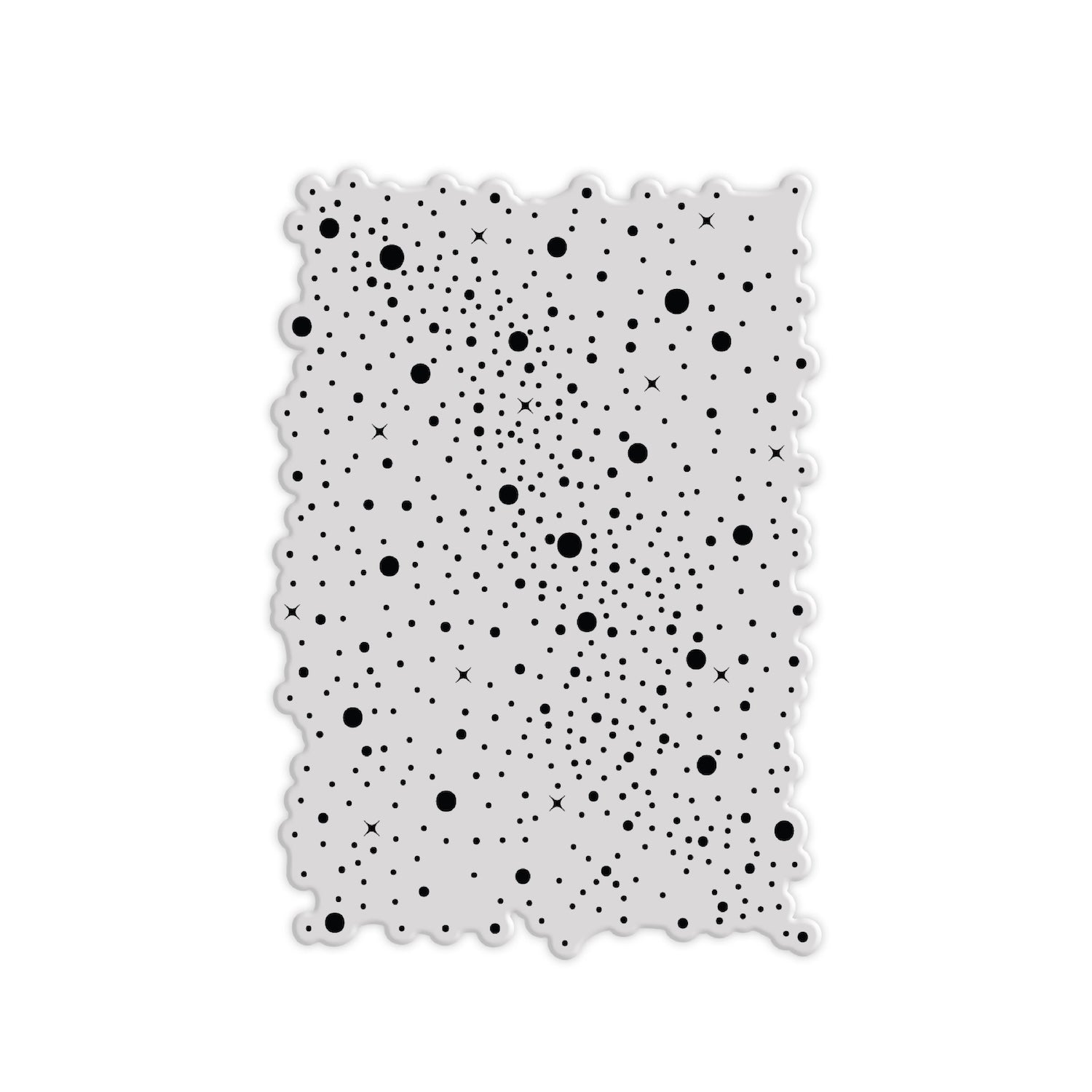 Chloe's Creative Cards Dots and Sparkles Clear Stamp c-stam-dots galaxy