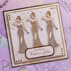 Chloe's Creative Cards Elegant Lady Die and Stamp Set c-diest-elelady fashion show