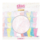 Chloe's Creative Cards Floral Lace 8x8 Foiled Paper Pad c-fpad-florl