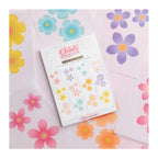 Chloe’s Creative Cards Flower Ombre 5x7 Printed Vellum Pad c-vpad-5x7floomb pages