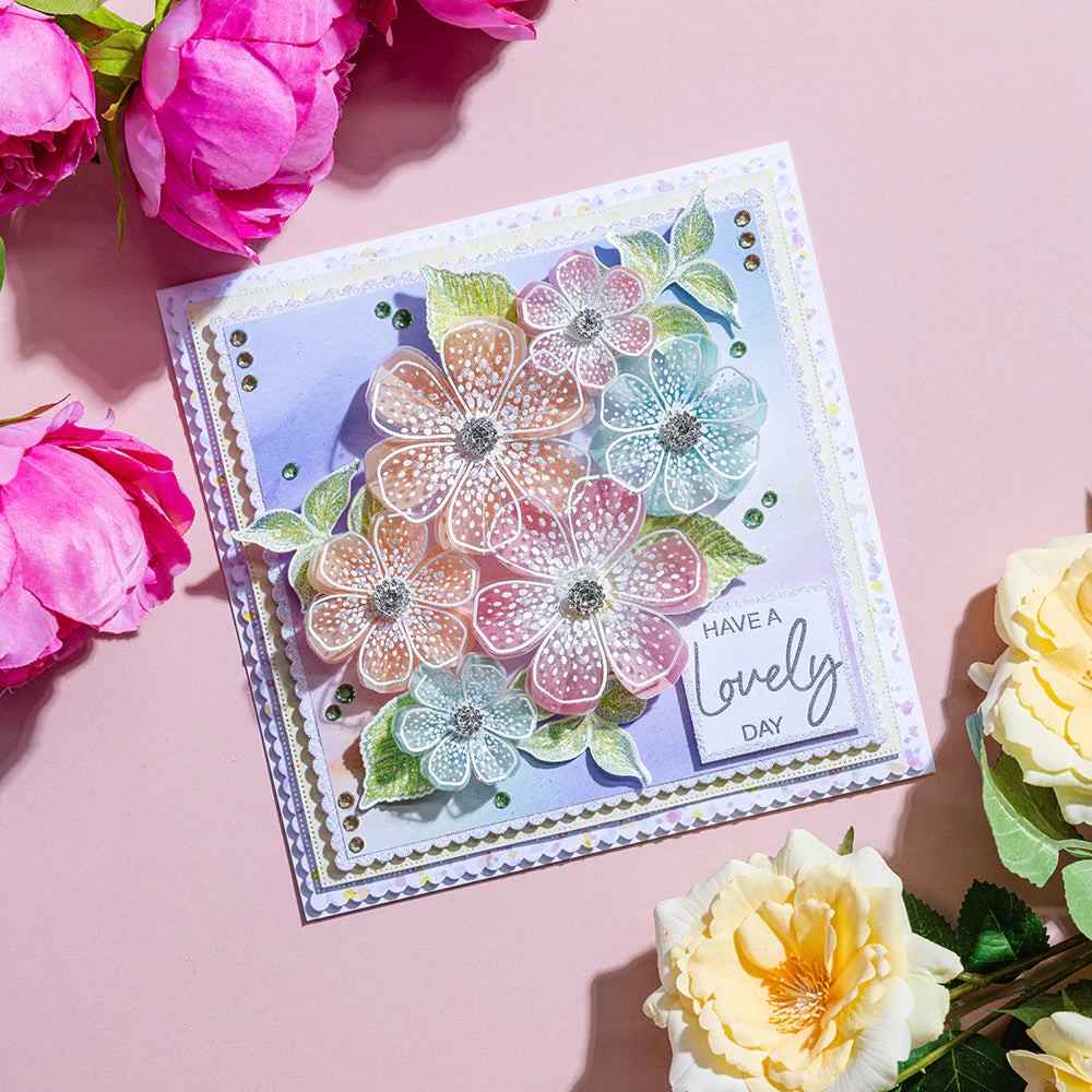 Chloe's Creative Cards Fresh Foliage Die and Stamp Set c-diest-freshfol lovely