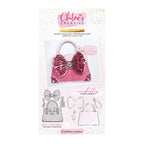 Chloe's Creative Cards Glamorous Handbag Die and Stamp Set c-diest-glamh