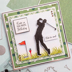 Chloe's Creative Cards Golf Die and Stamp Set c-diest-hhgolf tee-rific