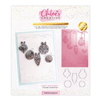 Chloe's Creative Cards Hanging Baubles 3D Embossing Folder and Die Set c-3dembdie-hbau