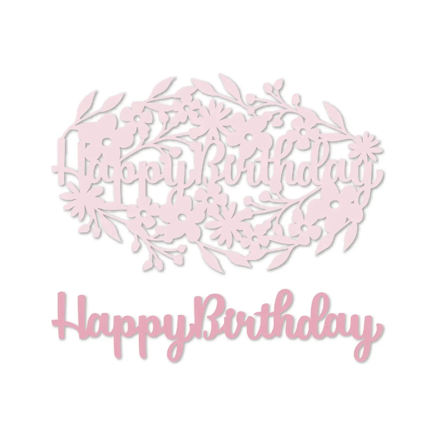 Chloe's Creative Cards Happy Birthday Dies c-mdie-florhapb happy birthday