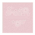 Chloe's Creative Cards Heartfelt Daisy Cut and Emboss Folder c-cemb-heartd line art