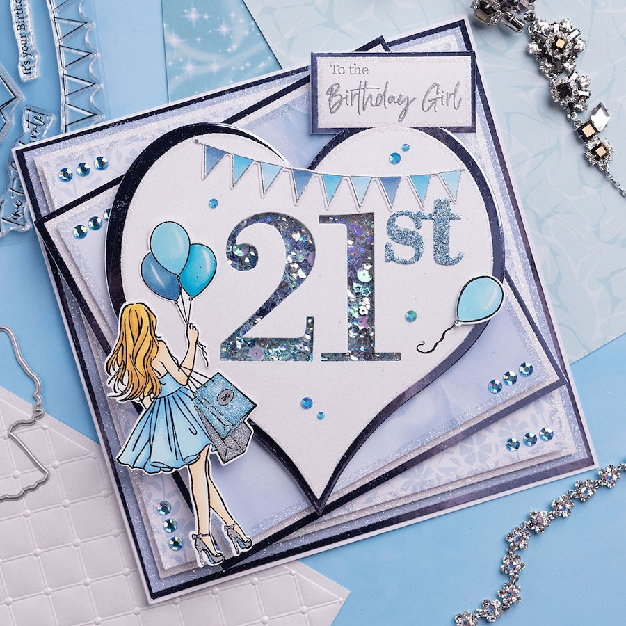 Chloe's Creative Cards It's your Birthday Die and Stamp Set c-diest-yourbir 21st