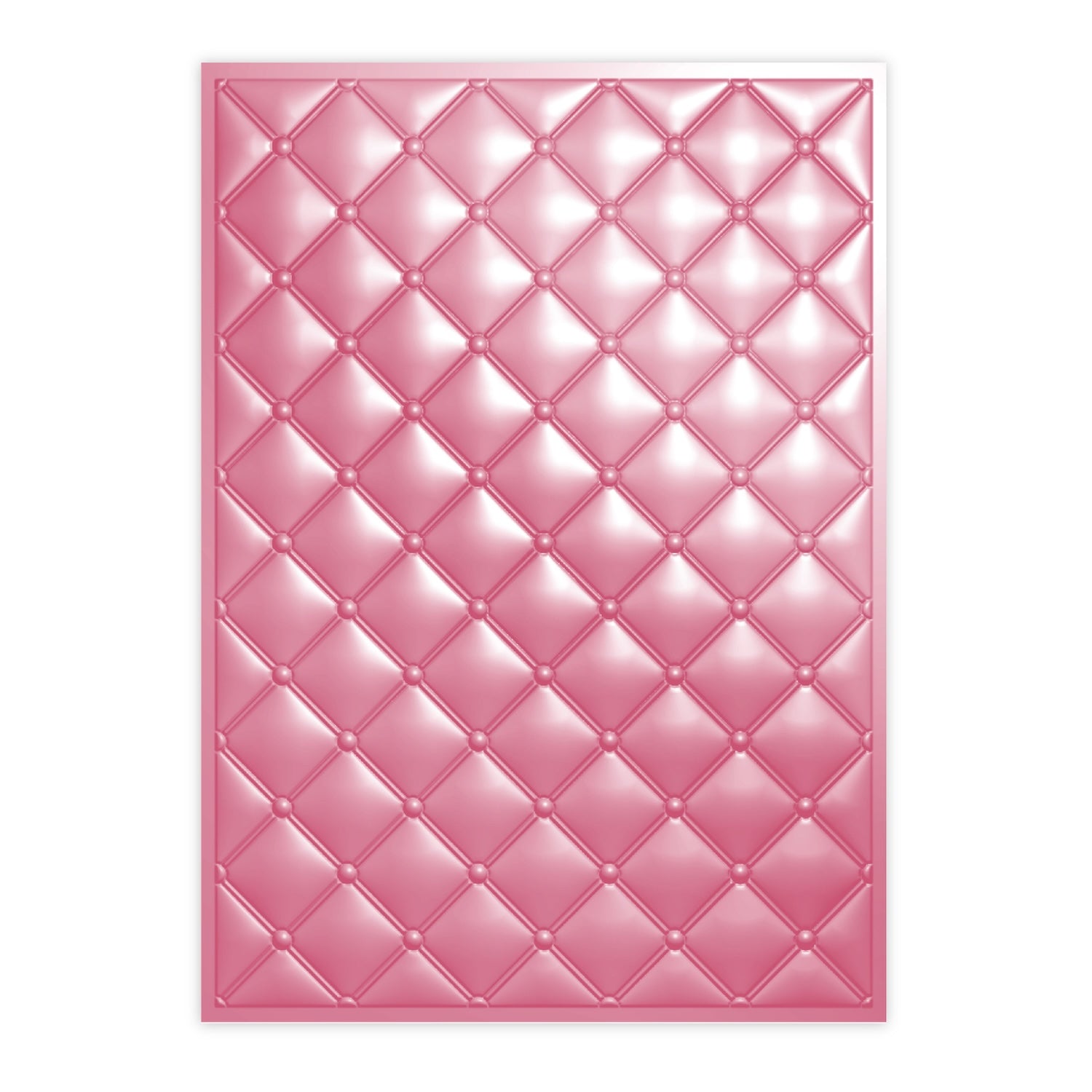 Chloe's Creative Cards Lattice Background 3D Embossing Folder c-3demb-3dlatt folder