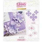 Chloe's Creative Cards Majestic Flower 5x7 Cut and Emboss Folder c-cemb-majfl