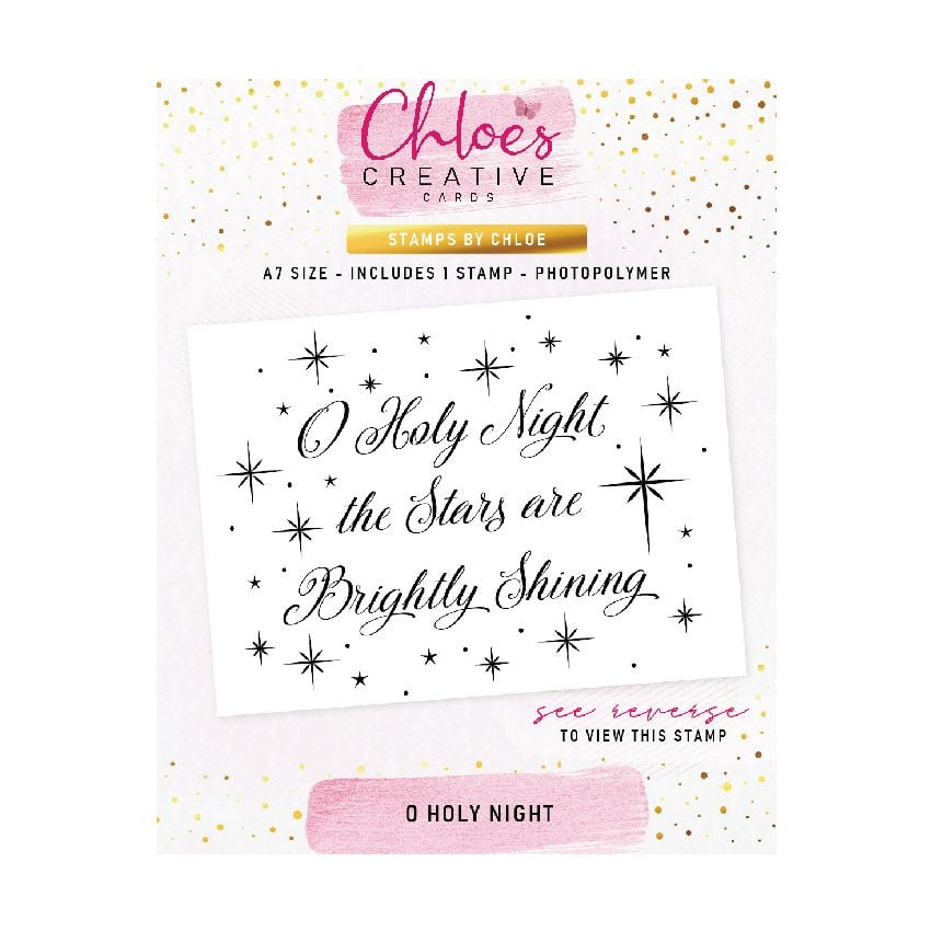 Chloe’s Creative Cards O Holy Night Clear Stamp c-stam-oholy
