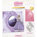Chloe's Creative Cards Ornate Frame 3D Embossing Folder and Dies c-3dembdie-ornatef