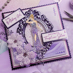 Chloe's Creative Cards Ornate Frame 3D Embossing Folder and Dies c-3dembdie-ornatef fashion show