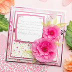 Chloe’s Creative Cards Peony Flower 3D Embossing Folder and Die c-3dembdiest-pf birthday