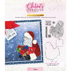 Chloe's Creative Cards Santa Die and Stamp Set c-diest-santa