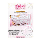 Chloe’s Creative Cards Sentiment Baby Girl Die and Stamp Set c-diest-sengir