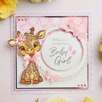 Chloe’s Creative Cards Sentiment Builder Baby Die and Stamp Set c-diest-sentbbaby baby girl