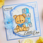 Chloe’s Creative Cards Sentiment Builder Baby Die and Stamp Set c-diest-sentbbaby little one
