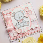 Chloe’s Creative Cards Sentiment Builder Baby Die and Stamp Set c-diest-sentbbaby teddy