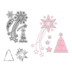 Chloe's Creative Cards Shooting Star Die and Stamp Set c-diest-shoots dies