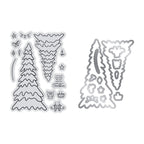 Chloe's Creative Cards Snowy Tree Die and Stamp Set c-diest-snotree detail