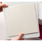 Chloe's Creative Cards Sparkling Stars 2D 8x8 Embossing Folder c-8emb-stars star