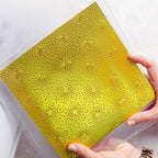 Chloe's Creative Cards Starlit Star Background 8x8 Embossing Folder c-8emb-starlb gold stars