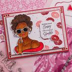 Chloe's Creative Cards Stay Classy Die and Stamp Set c-diest-classy kiss