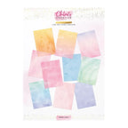 Chloe's Creative Cards Summer Floral Washes Printed Vellum c-pvel-sumflowash