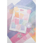 Chloe's Creative Cards Summer Floral Washes Printed Vellum c-pvel-sumflowash flowers