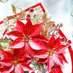Chloe's Creative Cards Swirly Holly Dies c-mdie-swirhol gold