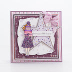 Chloe’s Creative Cards This Girl Loves Christmas Die and Stamp Set c-diest-thisgirl pink christmas