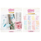Chloe's Creative Cards Tiny Butterfly Embellishments Dies and Printed Vellum Bundle