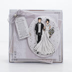 Chloe's Creative Cards Wedding Verse Clear Stamps c-stam-wedverse couple