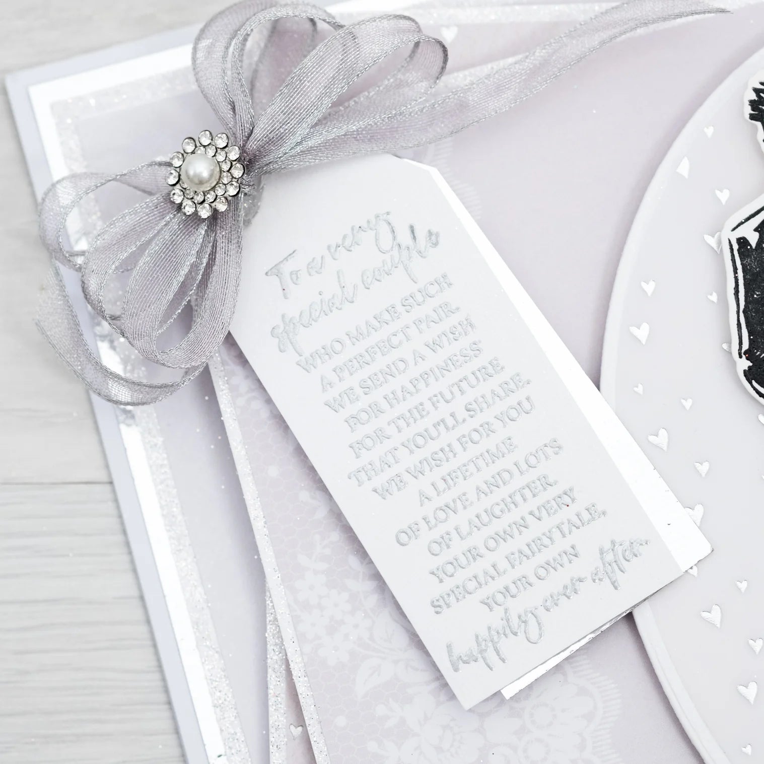 Chloe's Creative Cards Wedding Verse Clear Stamps c-stam-wedverse tags