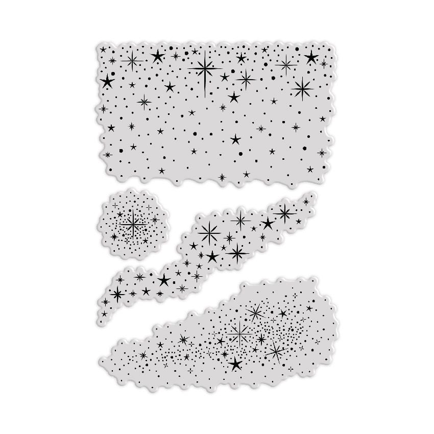 Chloe’s Creative Cards Winter Wonderland Starry Accents Clear Stamps c-stam-wwstarry 2