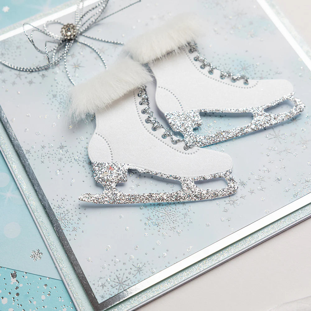 Chloe’s Creative Cards Winter Wonderland Starry Accents Clear Stamps c-stam-wwstarry skate